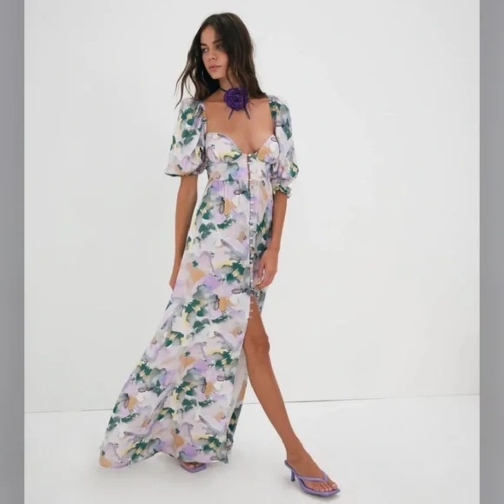 For love & lemons Megan maxi dress